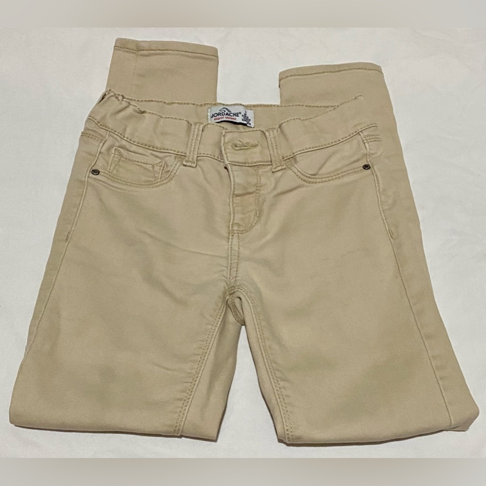 Jordache tan pants size 8